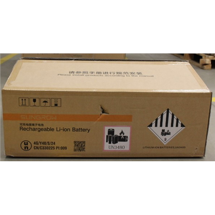 SALE OUT. Sungrow ESS SBR 3.2kWh Battery module SMR032 V114 LiFePo4 HV | SALE OUT. SALE OUT. SUNGROW | ESS SBR 3.2kWh Battery module SMR032 V114 LiFePo4 HV | ASA00460 | DAMAGED PACKAGING, UNPACKED