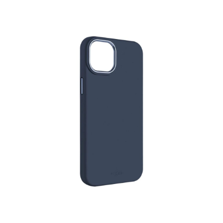 Fixed | MagFlow | Back cover | Apple | iPhone 15 Plus | Liquid silicon | Blue