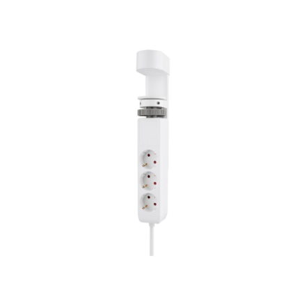 Neomounts | Desk socket with clamp and USB-C and USB-A ports - Quick charge | DS22-840WH6