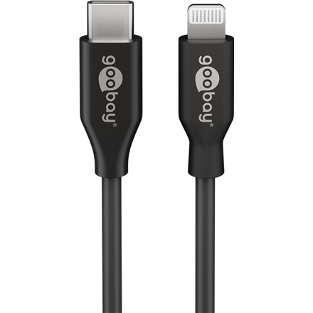 Goobay 39447 Lightning - USB-C™ USB charging and sync cable | Goobay | USB-C to Lightning Apple Lightnin male (8-pin) | USB C