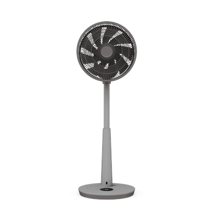 Duux Fan | Whisper 3 | Stand Fan | Diameter 34 cm | Number of speeds 26 | Oscillation | Remote control | Grey