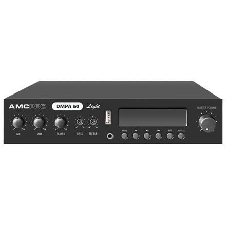 Shure | Yes | Outputs: Low impedance output: 4 Ω (Phoenix connector); Hi impedance: 100 V (Phoenix connector); Line output (stereo RCA). MIC inputs: Sensitivity: -45 dBu; Connector: MIC 1 – Phoenix; Priority: MIC 1 on...