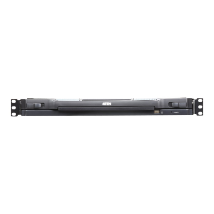 Aten | KVM over IP Switch with Daisy-Chain Port and USB Peripheral Support | 8-Port PS/2-USB VGA 19" LCD KVM