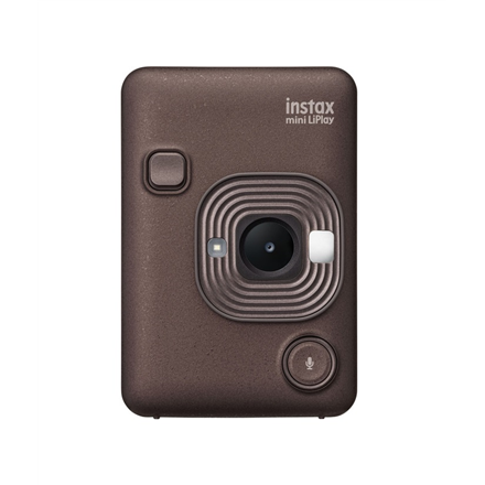 Fujifilm | Instant Camera | Instax mini LiPlay | Lithium-Ion (Li-Ion) | Deep Bronze | 10cm - ∞ | 1600