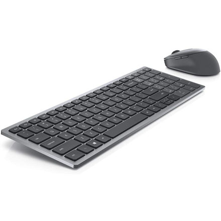 Dell | Pro Plus KM7120W | Keyboard and Mouse Set | Wireless | Mouse included | Bluetooth | Wireless connection | Lithuanian | Titan Gray