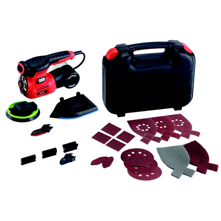 BLACK & DECKER | Triangular Sander KA280K-QS | 220 W