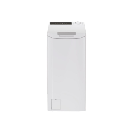 Candy TCA274TM4-S Washing Machine, B, Top loading, Depth 60 cm, 7 kg, White | Candy