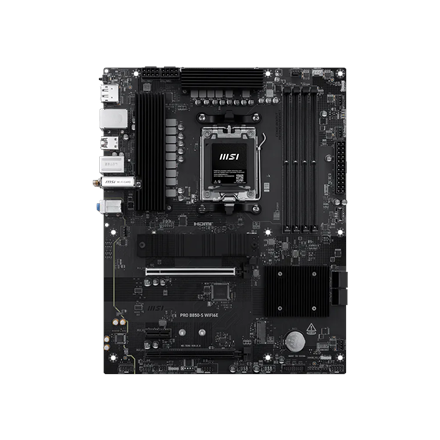 PRO B850-S WIFI6E | MSI Processor family AMD | Processor socket AM5 | DDR5 | Supported hard disk drive interfaces SATA, M.2