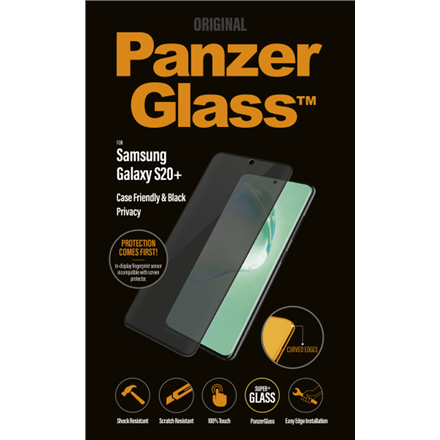 PanzerGlass Samsung Galaxy S20+ CF Black Privacy | PanzerGlass