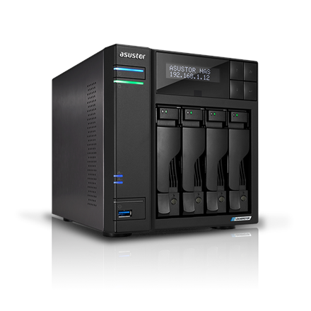 Asus Lockerstor AS6704T V2 | Intel Celeron | N5105 | 4 GB | DDR4