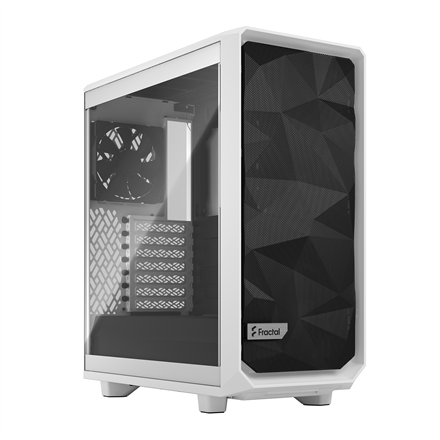 Fractal Design | Meshify 2 Compact Clear Tempered Glass | ATX | White