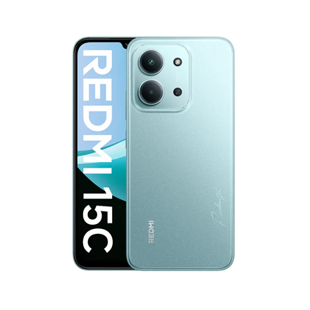 Xiaomi | Redmi | 15C 4G | Mint Green | 6.9 " | IPS LCD | 720 x 1600 pixels | Mediatek | Internal RAM 4 GB | 128 GB | Dual SIM | 4G | Main camera resolution 50 MP | Secondary camera resolution 8 MP | Android | 13 | 600...