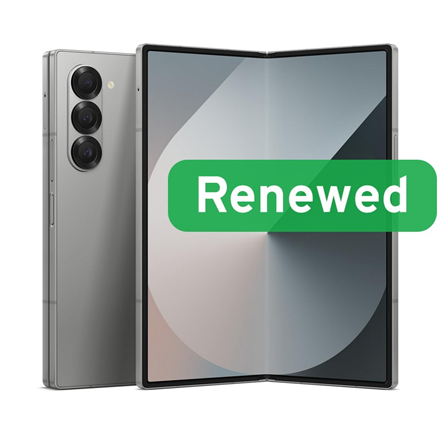 Samsung Renewed Grade B | Samsung Galaxy Z Fold 6 | Silver Shadow | 7.6 " | Foldable AMOLED | 256 GB | 5G | Android