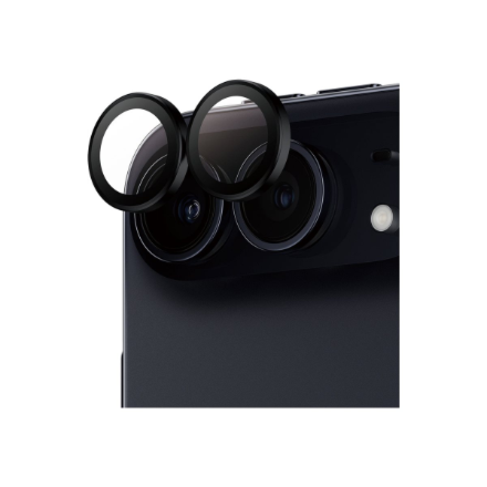 PanzerGlass Hoops | Camera Lens | Apple | iPhone Duo | Metal/Silicone | Black