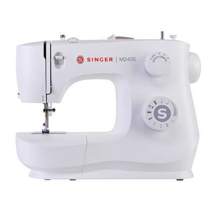 Singer | Sewing Machine | M2405 | Number of stitches 11 | Number of buttonholes 1 | White