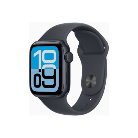 Apple Watch SE 3 GPS + Cellular 40mm Midnight Aluminium Case with Midnight Sport Band - S/M | Apple