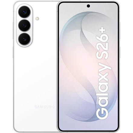 Samsung Galaxy S26+ (S947) | White | 6.7 " | Dynamic LTPO AMOLED 2X | 3120 x 1440 pixels | Qualcomm | Snapdragon 8 Elite Gen 5 | Internal RAM 12 GB | 256 GB | Dual SIM | 4G | 5G | Main camera resolution 50 MP | Second...