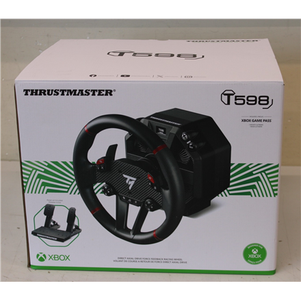 SALE OUT. Thrustmaster T-598 X Racing Wheel, for Xbox Series X/S, Black | Thrustmaster Racing Wheel, for Xbox Series X/S, PC | T-598 X | UNPACKED, USED | Black