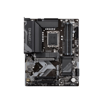 Gigabyte | B760 GAMING X DDR4 1.0 M/B | Processor family Intel | Processor socket LGA1700 | DDR4 DIMM | Memory slots 4 | Supported hard disk drive interfaces SATA, M.2 | Number of SATA connectors 4 | Chipset Intel B76...