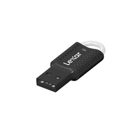 Lexar | Flash drive | JumpDrive V40 | 16 GB | USB Type-A | Black