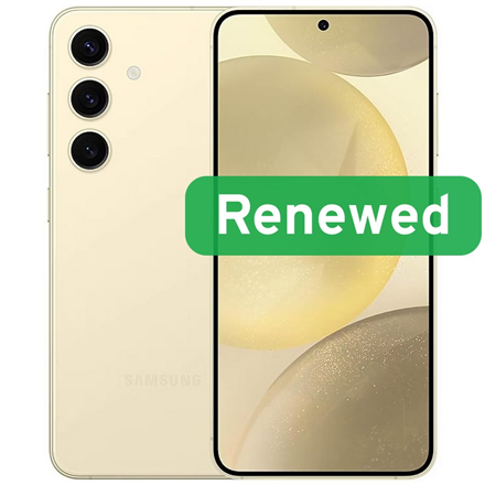 Samsung Renewed Grade A | Samsung Galaxy S24 | Amber Yellow | 6.2 " | Dynamic AMOLED 2X | 128 GB | 5G | Android