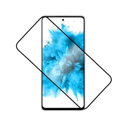 Fixed Screen Protector | Samsung | Galaxy A36 5G/A56 5G | Tempered Glass | Black | Full Cover 2.5D