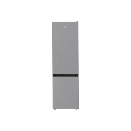 BEKO Refrigerator | B5RCNA416HXB | Energy efficiency class C | Free standing | Combi | Height 203.5 cm | No Frost system | Fridge net capacity 297 L | Freezer net capacity 118 L | Display | 35 dB | Stainless steel