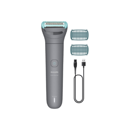 Philips Trimmer | BG3480/15 Series 3000 | Cordless | Wet & Dry | Number of length steps 3 | Grey