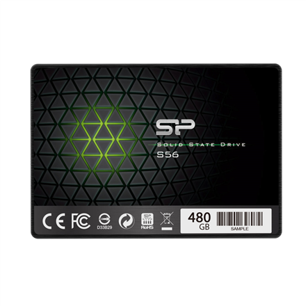 Silicon Power | S56 | 480 GB | SSD form factor 2.5" | Solid-state drive interface SATA | Read speed 560 MB/s | Write speed 530 MB/s