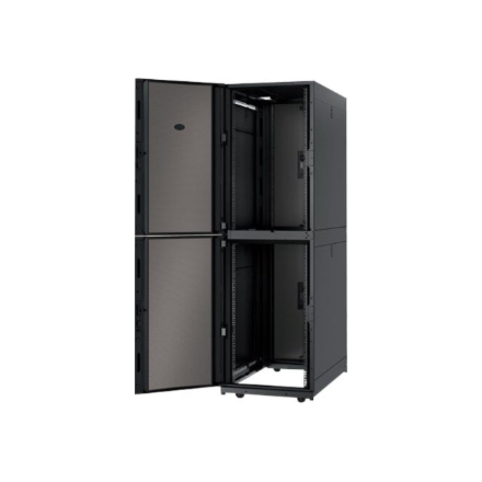 APC NetShelter SX Colocation 2 x 20U 600mm Wide x 1070mm Deep Enclosure with Sides Black | Schneider Electric
