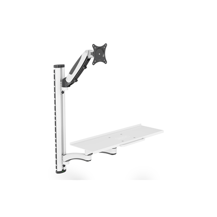 Digitus Wall mount | DA-90451 | Rotate, Swivel | 32 " | Maximum weight (capacity) 8 kg | White/Black