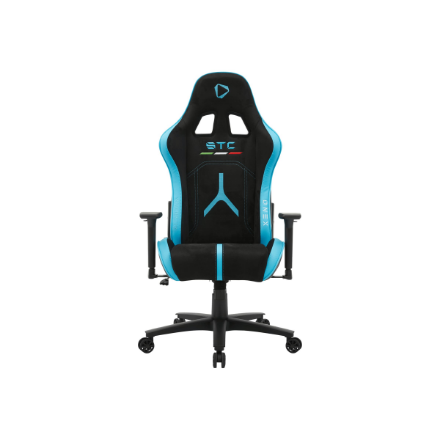 Onex STC Alcantara L Series | Gaming chairs | Air Suede; PVC; Nylon caster; Metal | Black/Blue