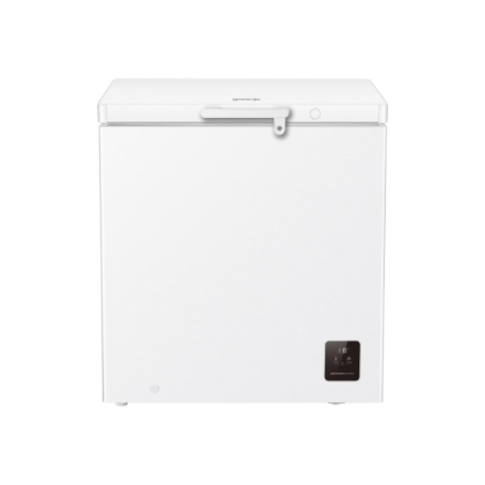 Freezer | FH20E6W5 | Gorenje Energy efficiency class E | Chest | Freestanding | Height 85.8 cm | Total net capacity 198 L | Display | White