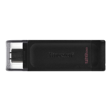 Kingston | USB Flash Drive | DataTraveler 70 | 128 GB | USB Type-C | Black