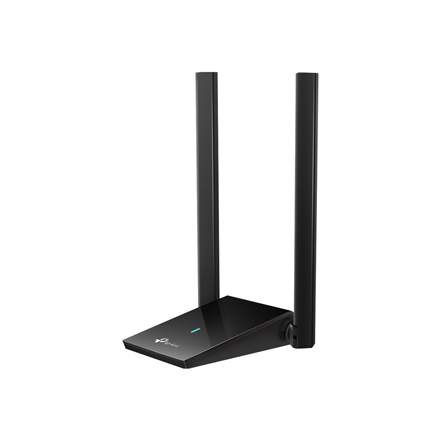 TP-LINK | AX1800 Dual Antennas High Gain Wireless USB Adapter | Archer TX20U Plus | 802.11ax | 574+1201 Mbit/s | 10/100/1000 Mbit/s | Ethernet LAN (RJ-45) ports 0 | Mesh Support No | MU-MiMO Yes | No mobile broadband...