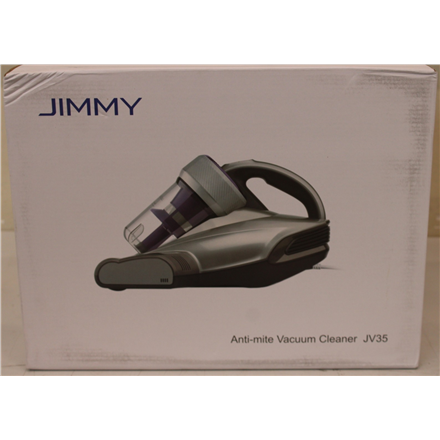 SALE OUT. Jimmy | Vacuum Cleaner | Anti-mite JV35 | Corded operating | Handheld | 700 W | - V | Silver | Warranty 22 month(s) | Battery warranty 12 month(s) | DAMAGED PACKAGING