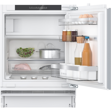 Bosch | Refrigerator | KUL22ADD0 | Energy efficiency class D | Built-under | Larder | Height 82 cm | Fridge net capacity 93 L | Freezer net capacity 17 L | 35 dB | White