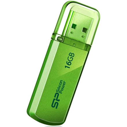 Silicon Power | Helios 101 | 16 GB | USB Type-A | Green