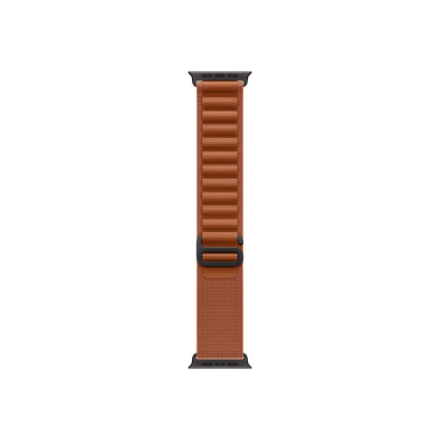 Apple 49mm Terra Cotta Alpine Loop - Medium - Black Titanium Finish | Apple