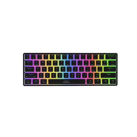 Genesis | THOR 660 G2 | Gaming Keyboard | Wireless/Wired | US | Linear | Black | RGB