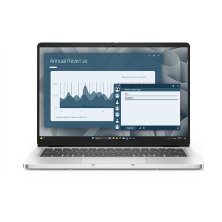 Dell Pro 14 PC14255 | 14 " | IPS | FHD+ | 1920 x 1200 pixels | Anti-glare | AMD Ryzen AI 7 | 350 | 16 GB | DDR5 | Solid-state drive capacity 512 GB | AMD Radeon 860M Graphics | Windows 11 Pro | 802.11ax | Keyboard lan...