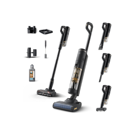 Philips Vacuum cleaner | XW7264/11 AquaTrio 7000 series | Cordless operating | Handstick | Washing function | 160 W | 21.6 V | Black