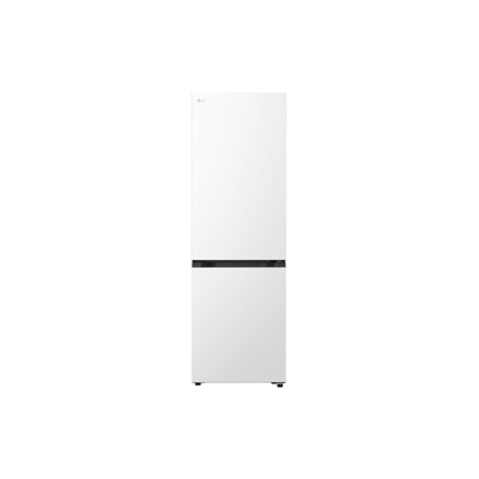 LG Refrigerator | GBBSJ1CCSW | Energy efficiency class C | Free standing | Combi | Height 186 cm | Fridge net capacity 220 L | Freezer net capacity 113 L | Display | 34 dB | Super White