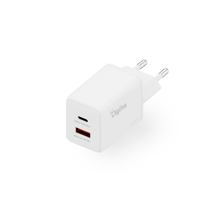 Digitus | USB GaN Charger 45W, 1x USB-C, 1x USB-A | DA-10302