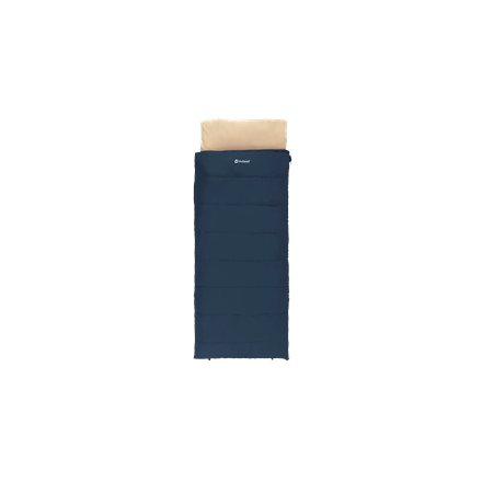 Outwell Contour Lux | Sleeping Bag | 220 x 85 cm | 2-way L-shape open-end with auto lock
