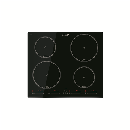 CATA Hob | INSB 6430 BK | Induction | Number of burners/cooking zones 4 | Touch | Timer | Black