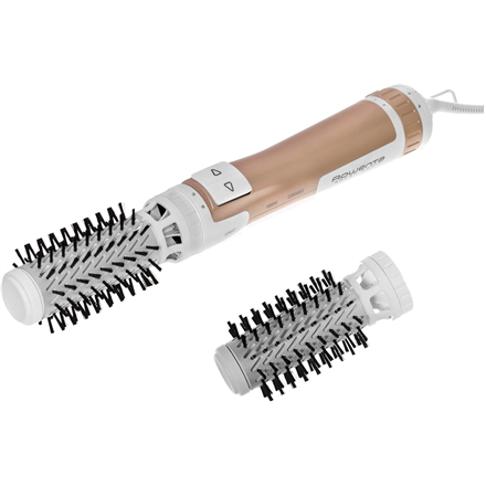 Rowenta Hair styler | Brush Activ CF9520F0 | Ion conditioning | Number of heating levels 2 | 1000 W | White/Copper