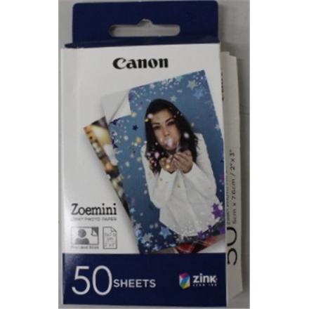SALE OUT. | 50 sheets | ZP-2030 | Photo Paper | White | 5 x 7.6 cm | DAMAGED PACKAGING