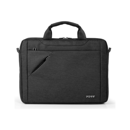 PORT DESIGNS | S13 Sydney ECO Case | Fits up to size 13/14 " | Top Loading | Shoulder strap | Black