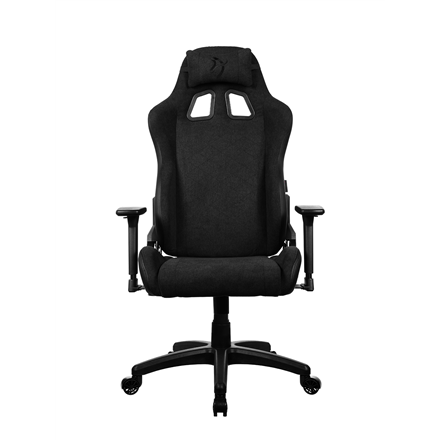 Arozzi Avanti SoftFabric | Gaming Chair | Soft Fabric | Pure Black